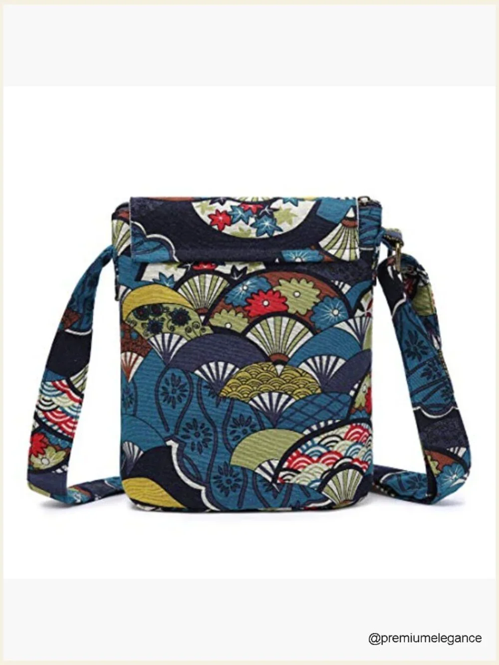 Vintage Bohemian Hobo Shoulder Bag Canvas Small Crossbody Handbag